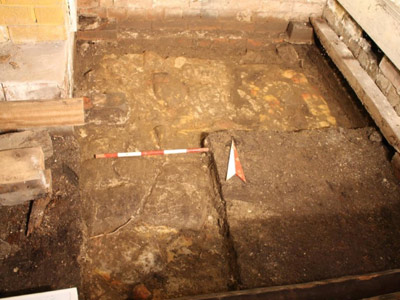 Paving found in room 3, CRM 2016