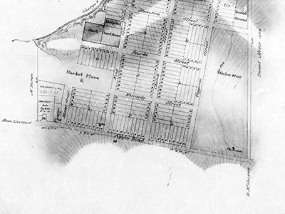 Town Plan April 1834